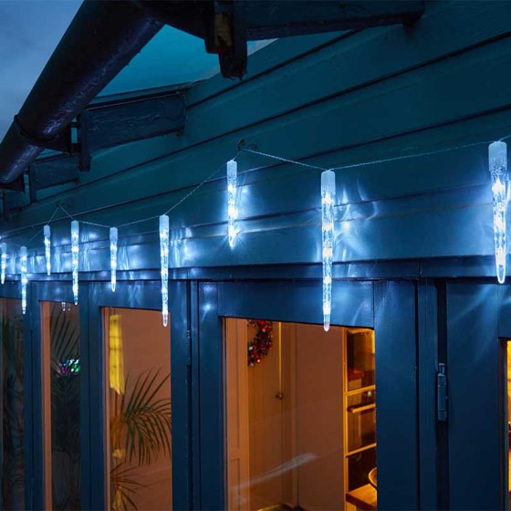 Three Kings InLit Icicles - Set of 10 - Saxons Garden & Home