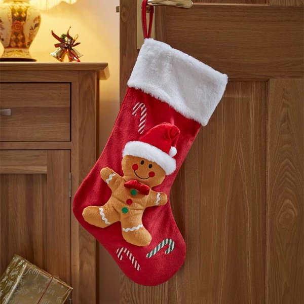 Three Kings Gingerbread Stocking - Saxons Garden & Home