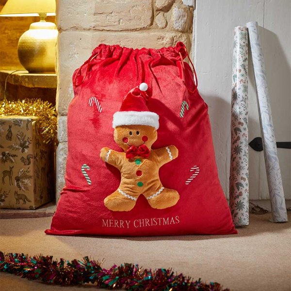 Three Kings Gingerbread Gift Sack - Saxons Garden & Home