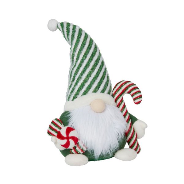 Three Kings Candy Cane Gonk Large - Green - Saxons Garden & Home