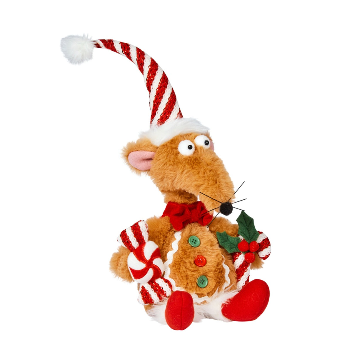 Three Kings Remi Rat - Gingerbread - Saxons Garden & Home