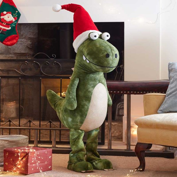 Three Kings Festive Dino - Mega - Green - Saxons Garden & Home