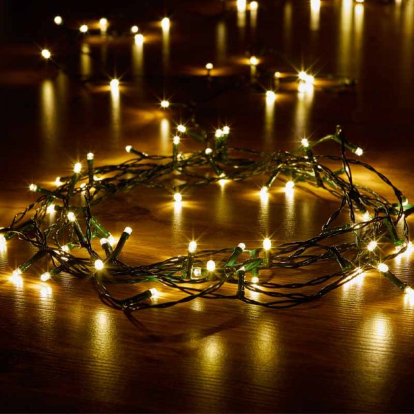 Three Kings 400 Battery Powered String Lights - Warm White - Saxons Garden & Home