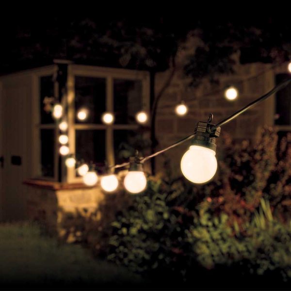 Smart Garden Festoon Low Voltage Lights Set of 20 in Warm White - Saxons Garden & Home
