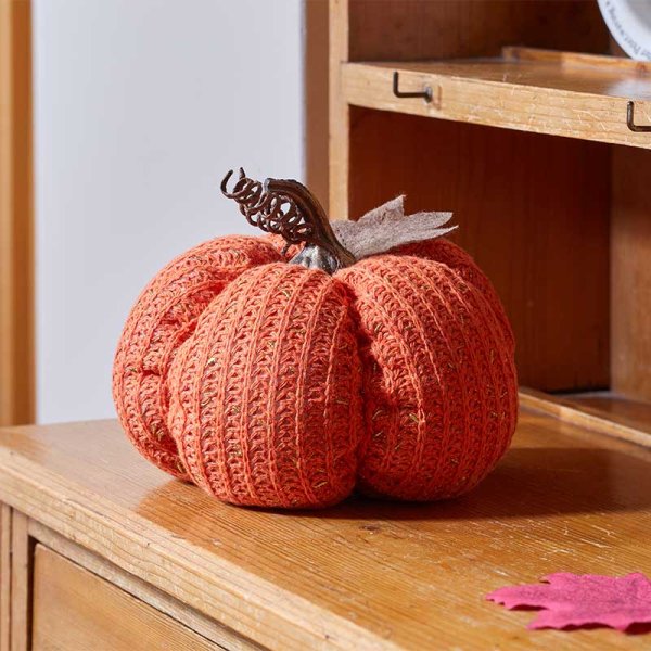 Autumn Décor Pumpkin - Large - Saxons Garden & Home