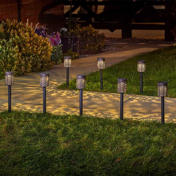 Smart Solar Biba Stake Light - 8pack - Saxons Garden & Home