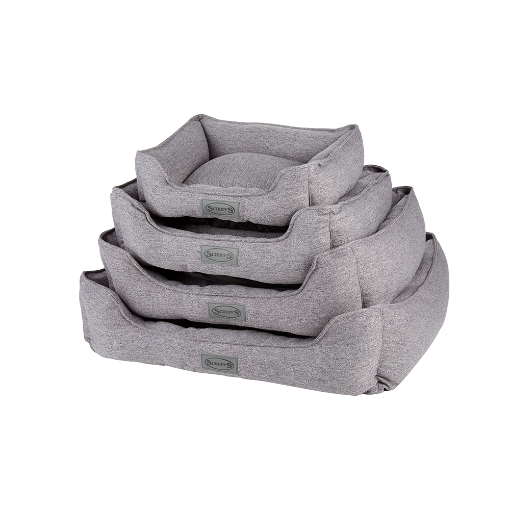 Scruffs Manhattan Box Bed in Dark Grey - Saxons Garden & Home