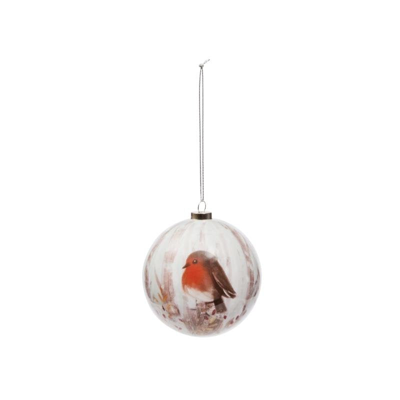 Three Kings 12cm Vintage Baubles - Robin, POS 12