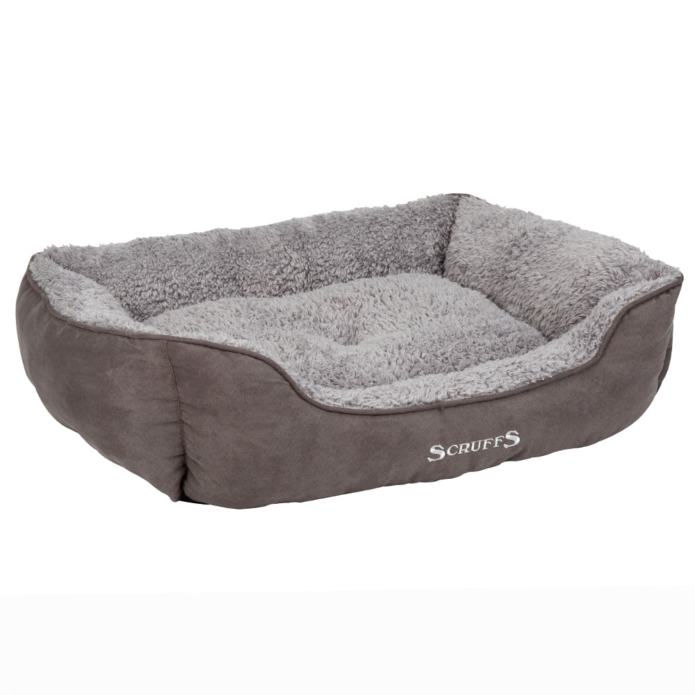 Scruffs Cosy Box Bed in Grey - Saxons Garden & Home