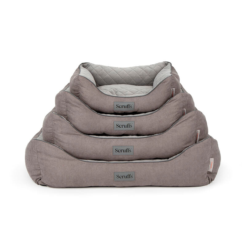 Scruffs Thermal Box Bed in Grey - Saxons Garden & Home