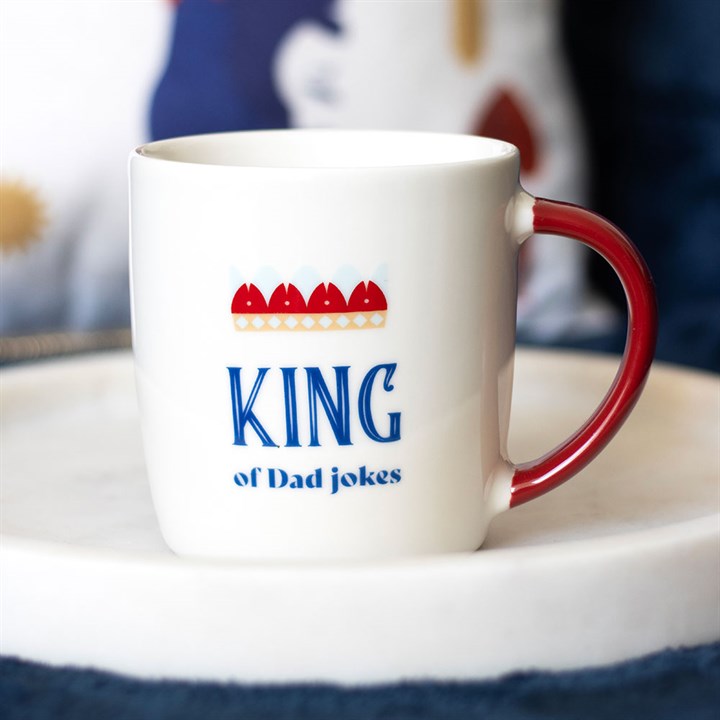 King of Dad Jokes Mug - Saxons Garden & Home