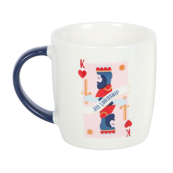 His Lordship Playing Card Mug - Saxons Garden & Home