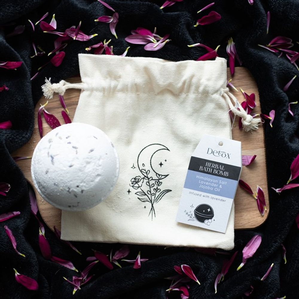 'Detox' Herbal Lavender Bath Bomb - Saxons Garden & Home