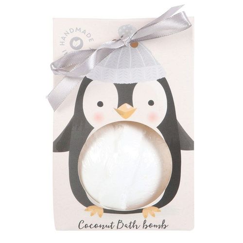 Penguin Coconut Bath Bomb - Saxons Garden & Home
