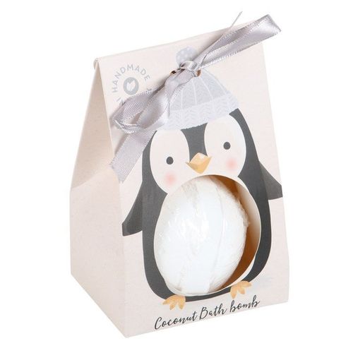 Penguin Coconut Bath Bomb - Saxons Garden & Home