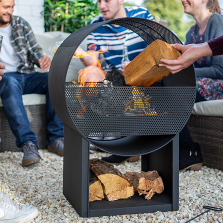 La Hacienda Camacha Perforated Fireplace - Saxons Garden & Home