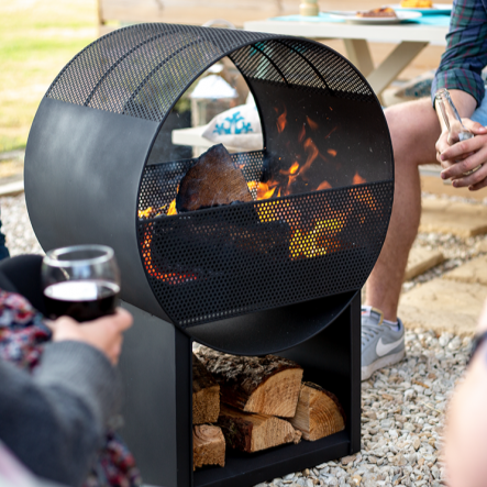 La Hacienda Camacha Perforated Fireplace - Saxons Garden & Home