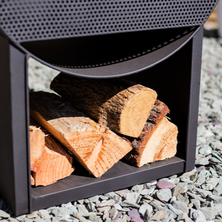 La Hacienda Camacha Perforated Fireplace - Saxons Garden & Home