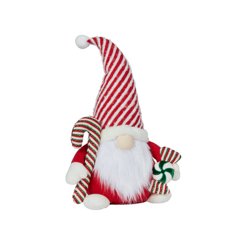 Three Kings Candy Cane Gonk - Red - Saxons Garden & Home