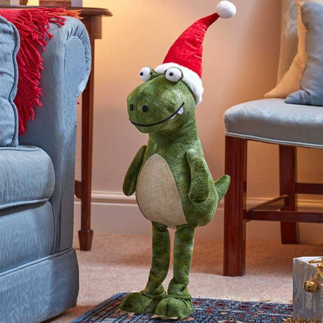 Three Kings Festive Dino - Large - Green - Saxons Garden & Home