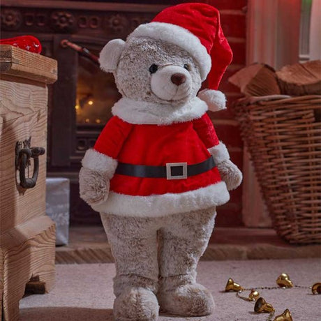 Three Kings Teddy Santa - Large - Saxons Garden & Home