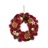 Three Kings FestiveFir Wreath - 30cm