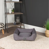 Scruffs Manhattan Box Bed in Dark Grey - Saxons Garden & Home