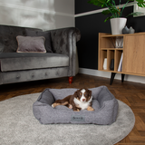 Scruffs Manhattan Box Bed in Dark Grey - Saxons Garden & Home