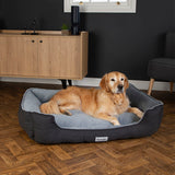 Scruffs Harvard Memory Foam Orthopaedic Box Bed in Graphite Grey - Saxons Garden & Home