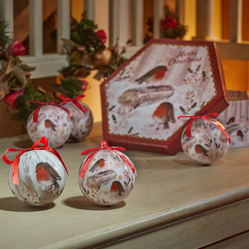 Three Kings Vintage Baubles - Robin, Box 7