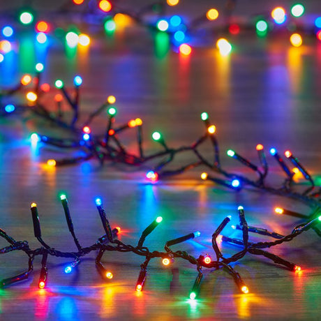 Three Kings 1000 LED Cluster Lights - Multi Coloured, LV