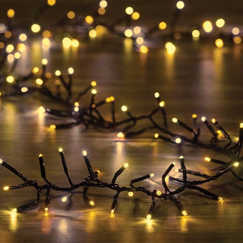 Three Kings 1000 LED Cluster Lights - Warm White, LV