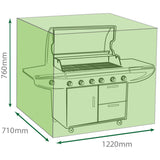 Saxons Water Resistant Wagon BBQ Cover - Saxons Garden & Home