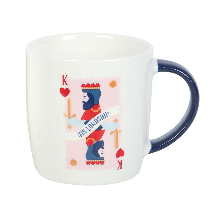 His Lordship Playing Card Mug - Saxons Garden & Home
