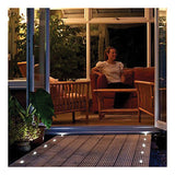 Luxform Lighting 10 Set 12V Calypso Deck Light in Stainless Steel - Saxons Garden & Home