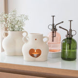 Cream Speckle Bum Plant Pot - Saxons Garden & Home