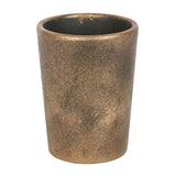 Green Man Bronze Terracotta Plant Pot by Lisa Parker - Saxons Garden & Home