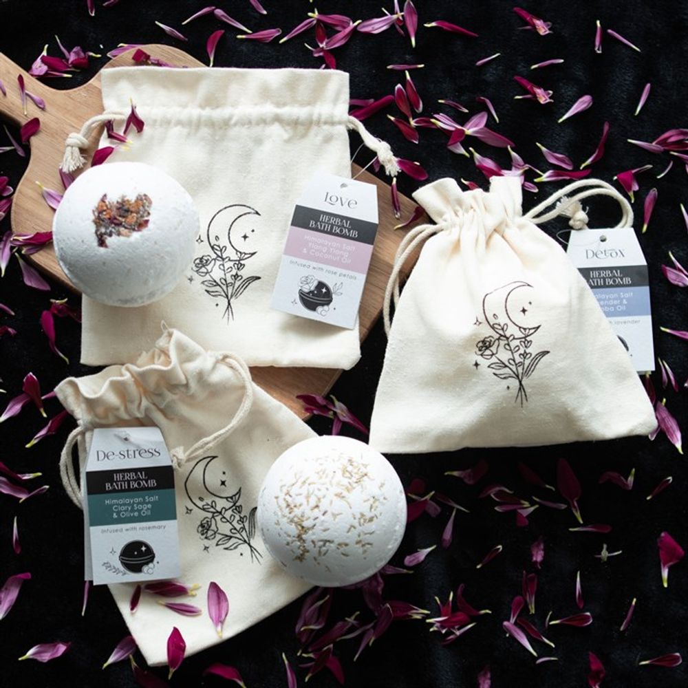 'Detox' Herbal Lavender Bath Bomb - Saxons Garden & Home