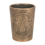 Moon Shadows Bronze Terracotta Plant Pot by Lisa Parker - Saxons Garden & Home