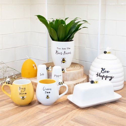 You Are the Bees Knees Ceramic Plant Pot - Saxons Garden & Home