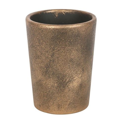 Moon Gazing Hare  Bronze Terracotta Plant Pot by Lisa Parker - Saxons Garden & Home