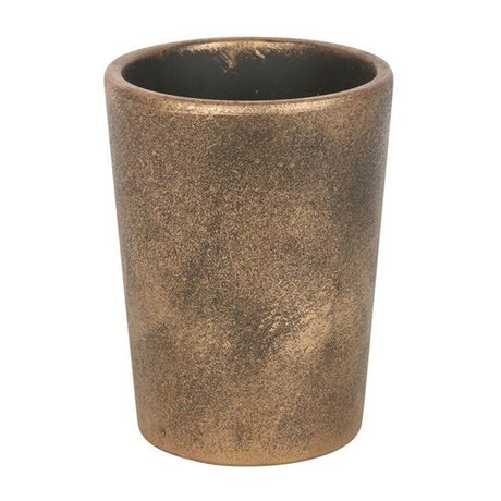 Moon Gazing Hare  Bronze Terracotta Plant Pot by Lisa Parker - Saxons Garden & Home