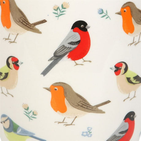 British Garden Birds Ceramic Plant Pot - Saxons Garden & Home